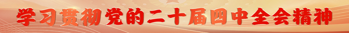 學(xué)習(xí)貫徹黨的二十屆四中全會(huì)精神